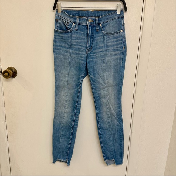 Madewell Denim - Madewell 9” High Rise Skinny Blue Jeans